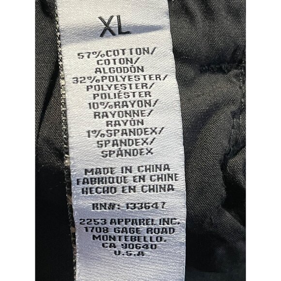 ReGeneration By Celebrity Pink Womens High Rise Curvy Flare Black Jeans XL 34x31 - Picture 9 of 12